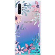 iSaprio Leaves and Flowers for Samsung Galaxy Note 10+ - Phone Cover