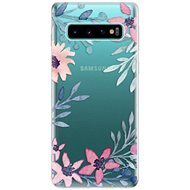 iSaprio Leaves and Flowers for Samsung Galaxy S10 - Phone Cover
