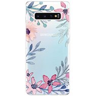 iSaprio Leaves and Flowers for Samsung Galaxy S10+ - Phone Cover