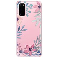 iSaprio Leaves and Flowers for Samsung Galaxy S20 - Phone Cover