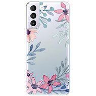 iSaprio Leaves and Flowers for Samsung Galaxy S21+ - Phone Cover