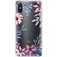 iSaprio Leaves and Flowers for Xiaomi Mi 8 Pro - Phone Cover
