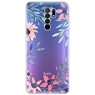 iSaprio Leaves and Flowers for Xiaomi Redmi 9 - Phone Cover