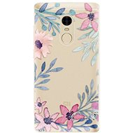 iSaprio Leaves and Flowers for Xiaomi Redmi Note 4 - Phone Cover