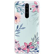 iSaprio Leaves and Flowers for Xiaomi Redmi Note 8 Pro - Phone Cover