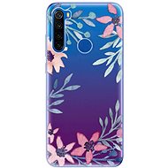 iSaprio Leaves and Flowers for Xiaomi Redmi Note 8T - Phone Cover