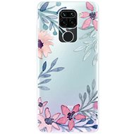 iSaprio Leaves and Flowers for Xiaomi Redmi Note 9 - Phone Cover