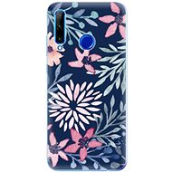 iSaprio Leaves on Blue for Honor 20 Lite - Phone Cover