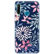 iSaprio Leaves on Blue for Honor 20e - Phone Cover