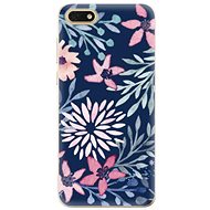 iSaprio Leaves on Blue for Honor 7S - Phone Cover