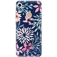 iSaprio Leaves on Blue for Honor 8A - Phone Cover