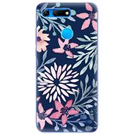 iSaprio Leaves on Blue for Honor View 20 - Phone Cover