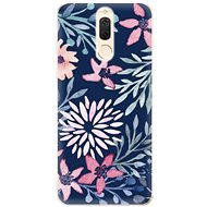 iSaprio Leaves on Blue for Huawei Mate 10 Lite - Phone Cover