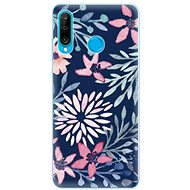 iSaprio Leaves on Blue for Huawei P30 Lite - Phone Cover