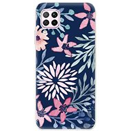 iSaprio Leaves on Blue for Huawei P40 Lite - Phone Cover