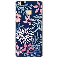 iSaprio Leaves on Blue for Huawei P9 Lite - Phone Cover