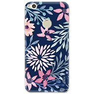 iSaprio Leaves on Blue for Huawei P9 Lite (2017) - Phone Cover