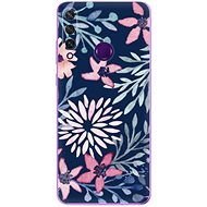 iSaprio Leaves on Blue for Huawei Y6p - Phone Cover