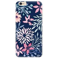 iSaprio Leaves on Blue for iPhone 6/ 6S - Phone Cover
