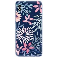 iSaprio Leaves on Blue for Samsung Galaxy A10 - Phone Cover