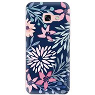 iSaprio Leaves on Blue for Samsung Galaxy A3 2017 - Phone Cover