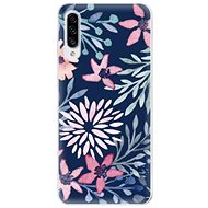 iSaprio Leaves on Blue for Samsung Galaxy A30s - Phone Cover