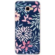 iSaprio Leaves on Blue for Samsung Galaxy J4+ - Phone Cover