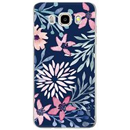 iSaprio Leaves on Blue for Samsung Galaxy J5 (2016) - Phone Cover