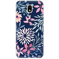 iSaprio Leaves on Blue for Samsung Galaxy J5 (2017) - Phone Cover