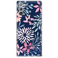 iSaprio Leaves on Blue for Samsung Galaxy Note 20 - Phone Cover