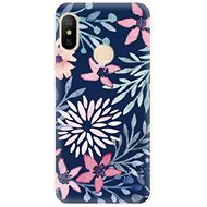 iSaprio Leaves on Blue for Xiaomi Mi A2 Lite - Phone Cover