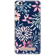 iSaprio Leaves on Blue for Xiaomi Redmi 4A - Phone Cover