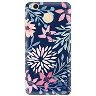 iSaprio Leaves on Blue for Xiaomi Redmi 4X - Phone Cover