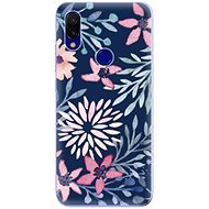 iSaprio Leaves on Blue for Xiaomi Redmi 7 - Phone Cover
