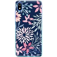 iSaprio Leaves on Blue for Xiaomi Redmi 7A - Phone Cover