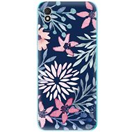 iSaprio Leaves on Blue for Xiaomi Redmi 9A - Phone Cover