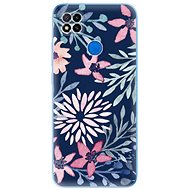 iSaprio Leaves on Blue for Xiaomi Redmi 9C - Phone Cover