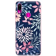 iSaprio Leaves on Blue for Xiaomi Redmi Note 7 - Phone Cover