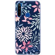 iSaprio Leaves on Blue for Xiaomi Redmi Note 8T - Phone Cover