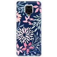 iSaprio Leaves on Blue for Xiaomi Redmi Note 9 Pro - Phone Cover