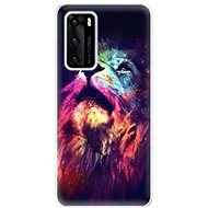 iSaprio Lion in Colors for Huawei P40 - Phone Cover