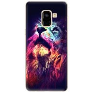 iSaprio Lion in Colors for Samsung Galaxy A8 2018 - Phone Cover