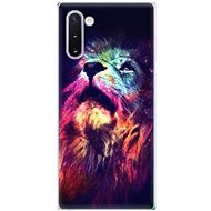 iSaprio Lion in Colors for Samsung Galaxy Note 10 - Phone Cover