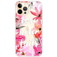 iSaprio Love Never Fails for iPhone 12 Pro - Phone Cover