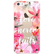 iSaprio Love Never Fails for iPhone 5/5S/SE - Phone Cover