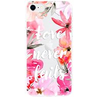 iSaprio Love Never Fails for iPhone SE 2020 - Phone Cover