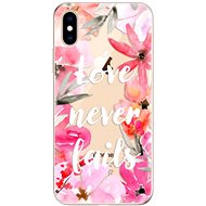 iSaprio Love Never Fails for iPhone XS - Phone Cover