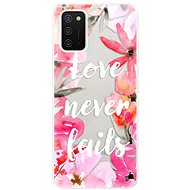 iSaprio Love Never Fails for Samsung Galaxy A02s - Phone Cover