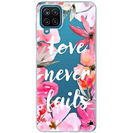 iSaprio Love Never Fails for Samsung Galaxy A12 - Phone Cover