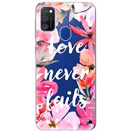 iSaprio Love Never Fails for Samsung Galaxy M21 - Phone Cover